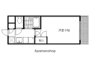 第1みやぎビル【406号室】の間取り