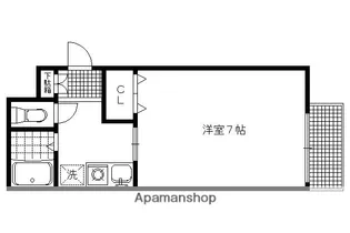 GA雅【202号室】の間取り