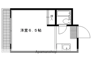 メゾン・ノーブル【201号室】の間取り