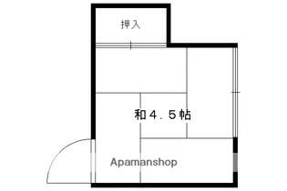 阿部アパート【13号室】の間取り