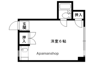 ハウスジョイ【204号室】の間取り
