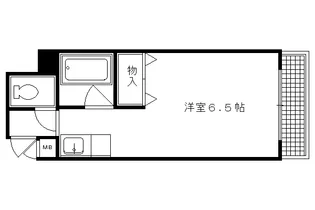 グランドワン【203号室】の間取り