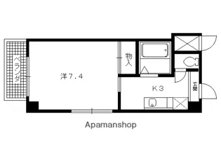 フォレストミヤザキ【402号室】の間取り