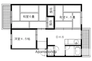 日農ハイツ【106号室】の間取り