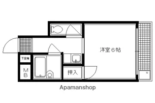 クレール木村【303号室】の間取り