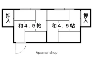 清雲荘【12号室】の間取り
