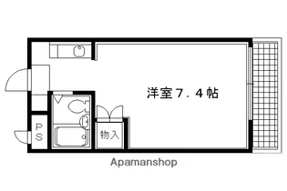 ハイツ葵【203号室】の間取り