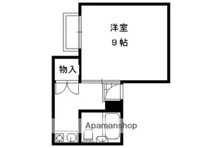 ジョイフルルーム中山【103号室】の間取り
