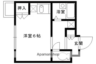 レオパレスブランカ【101号室】の間取り
