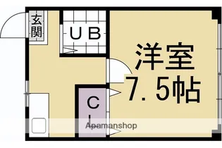 中田マンション【102号室】の間取り