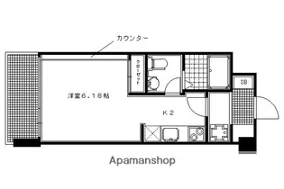 プラネシア京阪出町柳【5階】の間取り