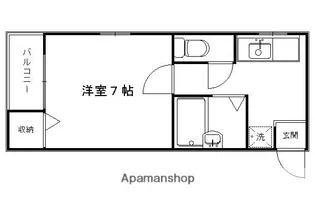 ノルテ【301号室】の間取り