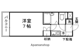 アッツ北山【2階】の間取り