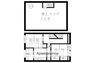 北山ビル【301号室】の間取り