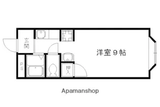プチフルール【106号室】の間取り