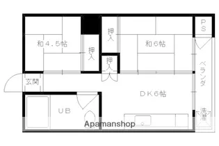 正倉ハイツ【302号室】の間取り
