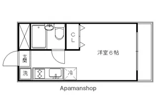 紫明ドミトリー【301号室】の間取り