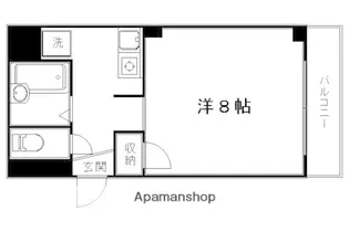 丸共ビル【2階】の間取り