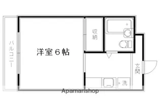 メゾンド洛花【306号室】の間取り