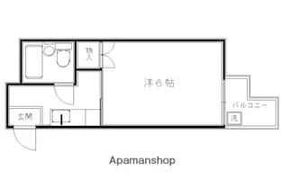 LA MAISON TOMISAKA【202号室】の間取り