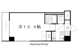 アネックス西陣【6階】の間取り