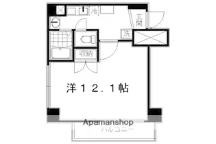 アネックス西陣【4階】の間取り
