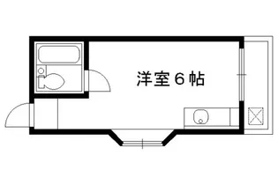 カーナハイツ【301号室】の間取り