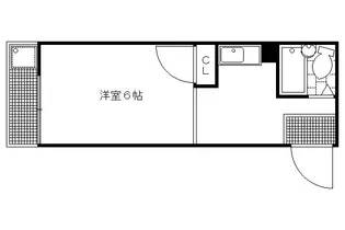 グランタック浄福寺【302号室】の間取り