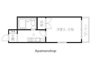 メゾン伊藤【2階】の間取り