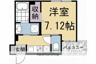プリメール白梅町【3階】の間取り