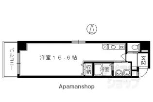 リンツ御池【401号室】の間取り