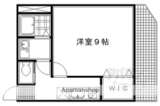G・F二条城【101号室】の間取り