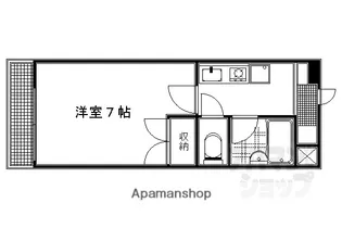 スプレール北野【602号室】の間取り
