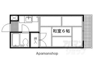 アストロプラザ【217号室】の間取り