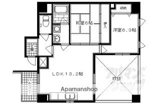 オーキッド山下【501号室】の間取り