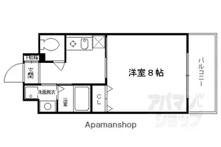 1Kの間取り画像