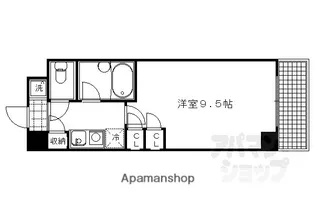 サンシティ御所西【2階】の間取り
