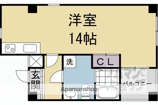 シャネルファイブ【5-A号室】の間取り