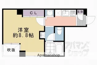 アベビル【303号室】の間取り