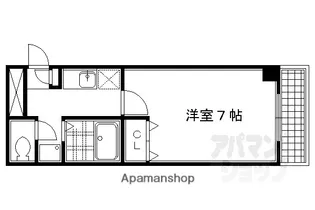 デプレ北野【2階】の間取り