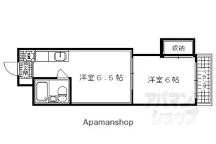 コーポ永和【301号室】の間取り