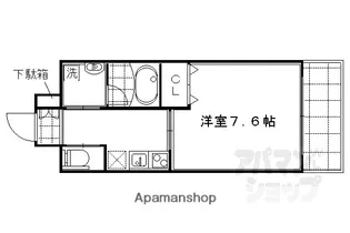 リブ マンション【203号室】の間取り
