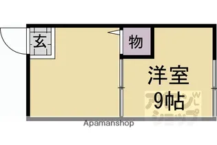 細野荘【B-1号室】の間取り