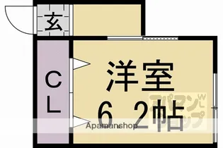 細野荘【C-2号室】の間取り