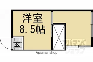 細野荘【B-2号室】の間取り