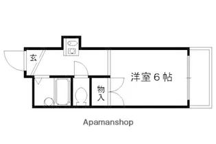 MAISON DE N【202号室】の間取り