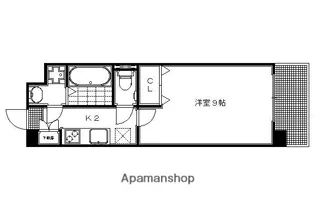 ウィステリア四番館【3階】の間取り