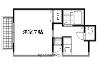 SUN’S SON MINAKUCHI【4階】の間取り
