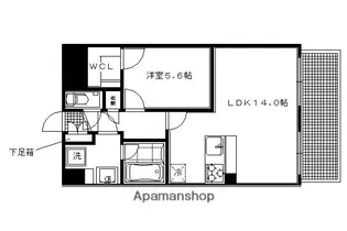 プレサンス京大前【309号室】の間取り