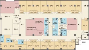 カーサミーア北白川【211号室】の間取り